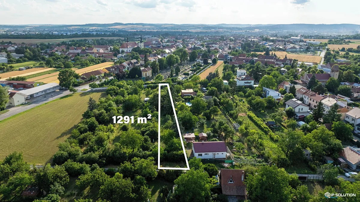 Prodej stavebního pozemku 1291 m²